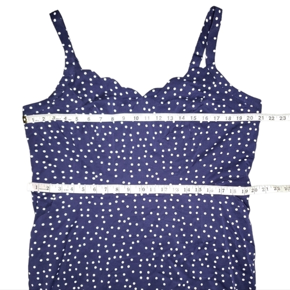 NWT 41 Hawthorne Beatriz Scallop Navy Dress Size 2X - Picture 5 of 11
